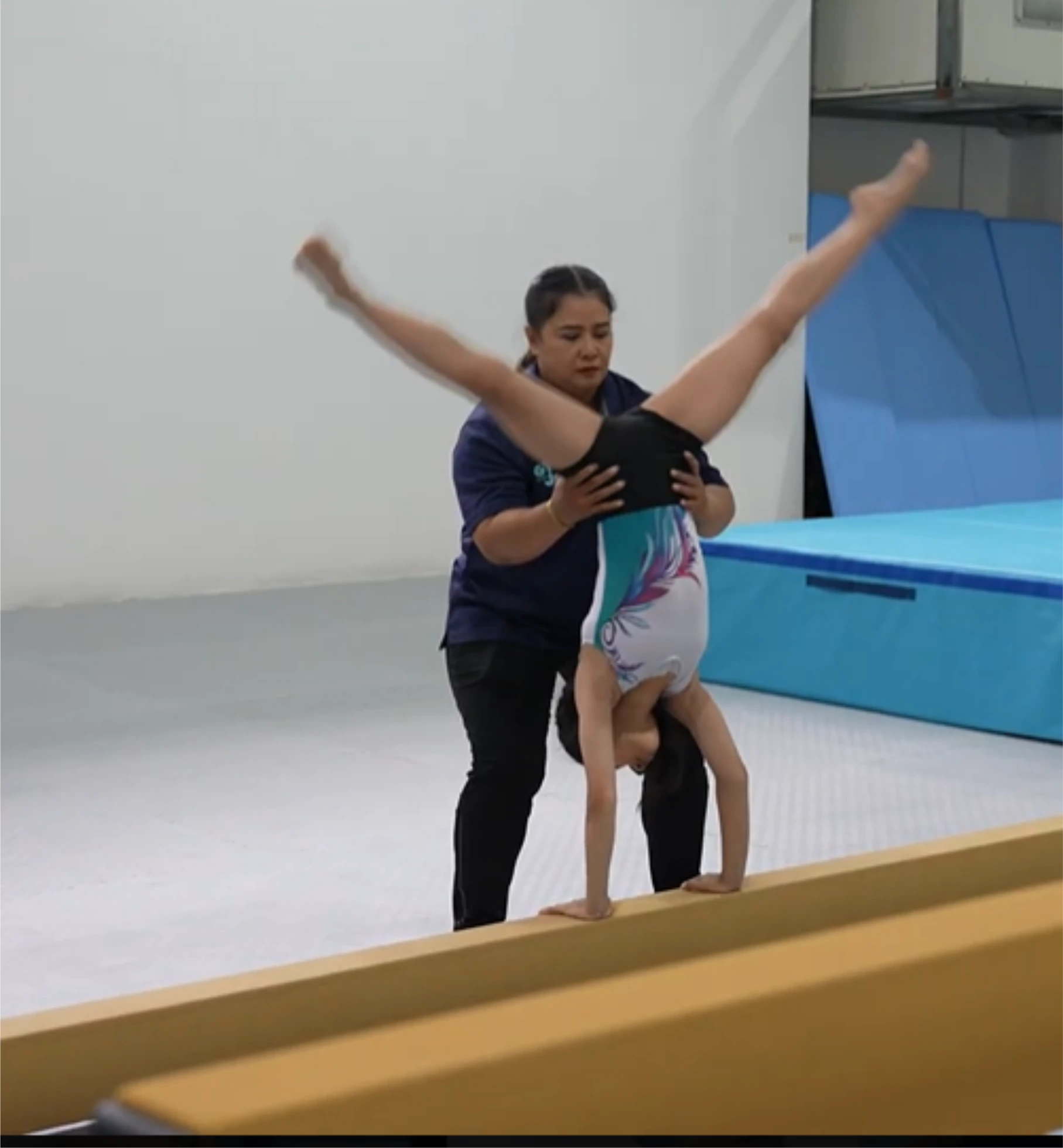Intermediate gymnastics