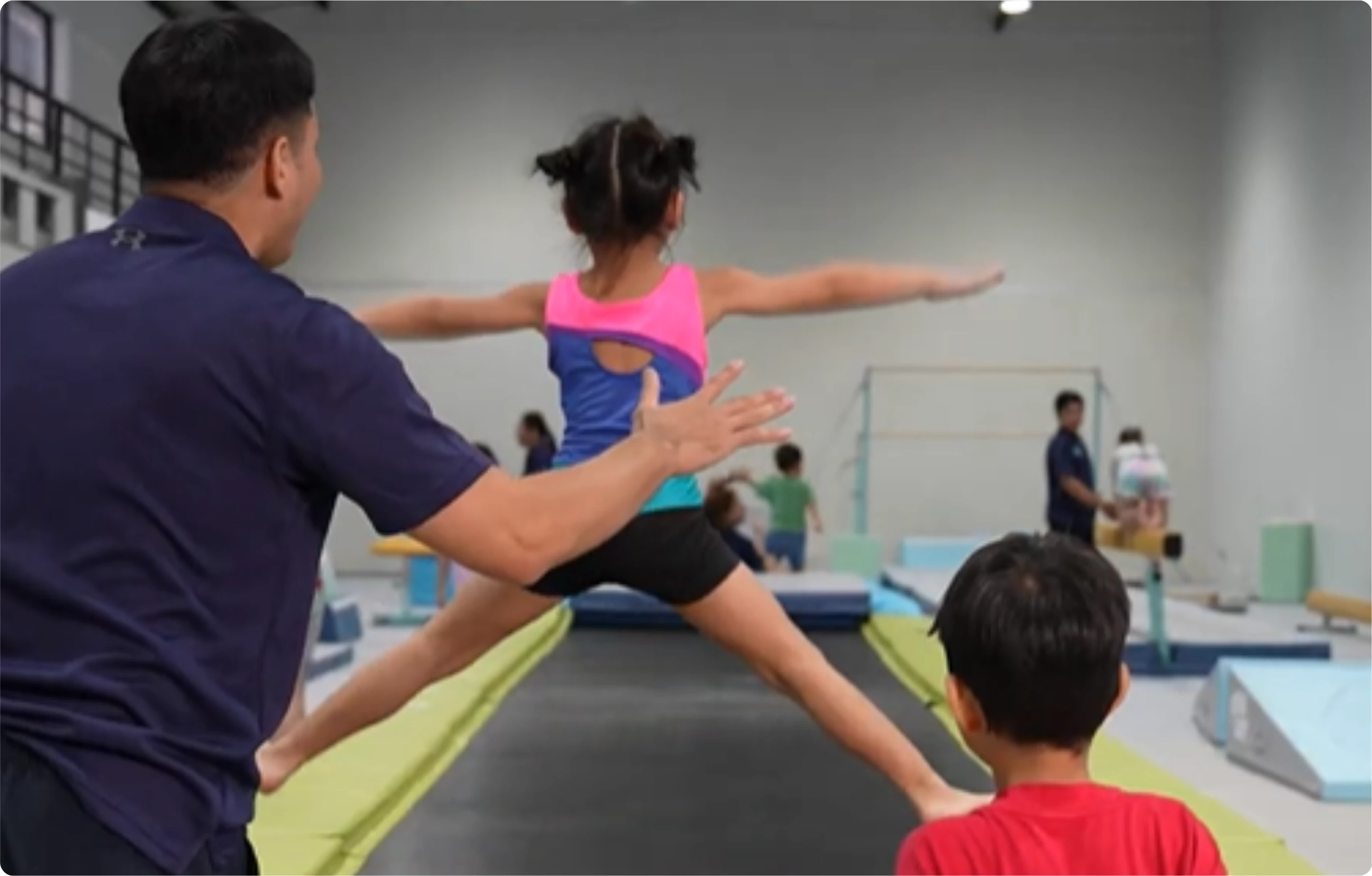 3-4 year olds gymnastics